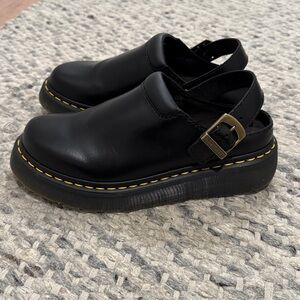 FIRM Dr Martens LAKETEN ATLAS LEATHER SLINGBACK Size W8 or M7 mules clogs